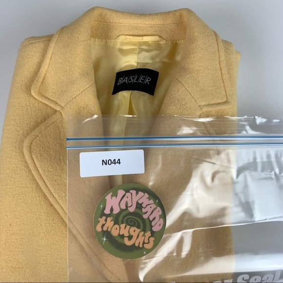 BASLER  Butter Yellow Wool Blazer - Picture 12 of 12